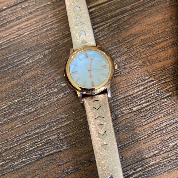 Stella & Dot Rose Gold Icon Convertible Watch - Picture 2 of 5